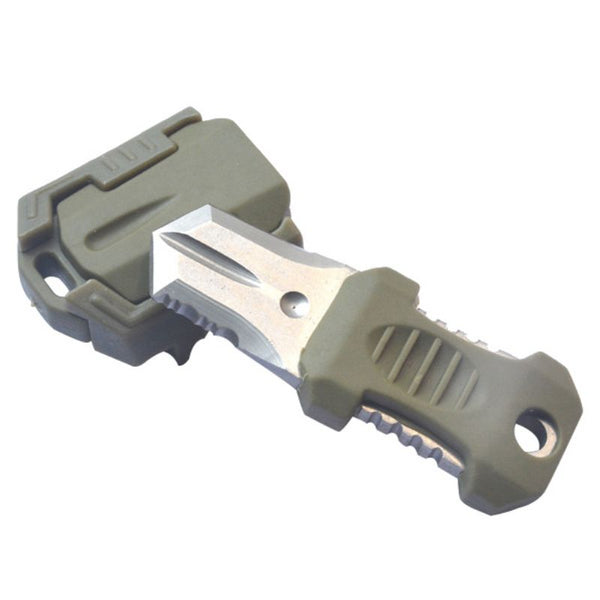 New Molle EDC Gear Mini Beetle Multifunction Stainless Steel Knife Outdoor Camping Survival Pocket Tools Webbing Buckle