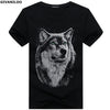 Wolf Printed Cotton T-Shirt