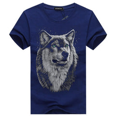 Wolf Printed Cotton T-Shirt