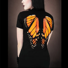 3D  Butterfly Wings Printed Women's T shirt
